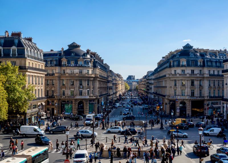 El distrito 9 de París, Francia.