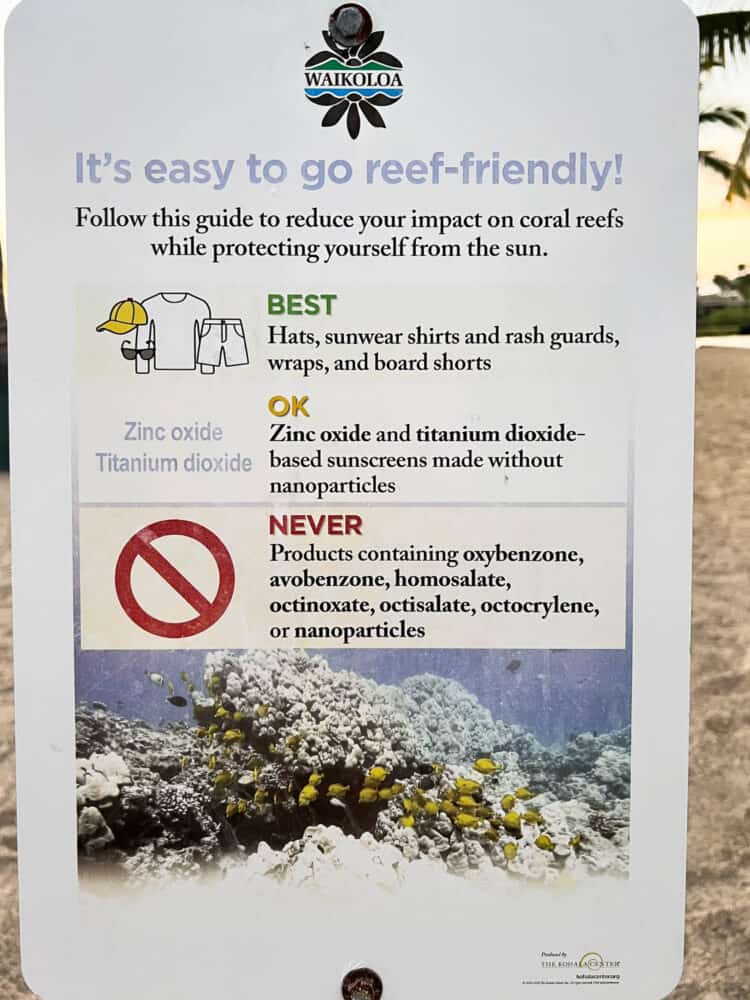 Consejos amigables con los arrecifes en A-Bay Beach en la Isla Grande