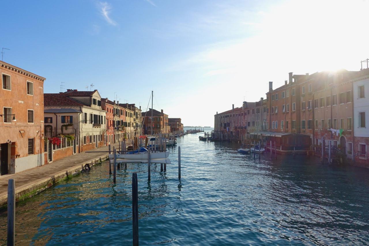 Vista de la isla de Giudecca en Venecia, Italia
