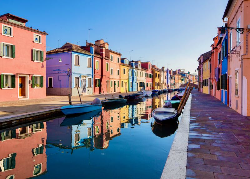 Buen barrio para alojarse en Venecia.